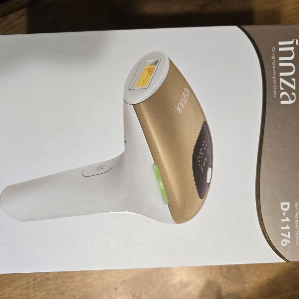 Gold and White Hair Removal Device